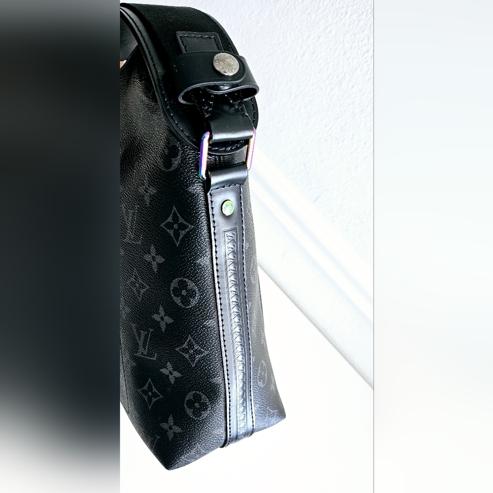 Louis Vuitton Monogram Eclipse Apollo Gm Messenge… - image 6